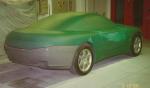 AM4 scale model rear view